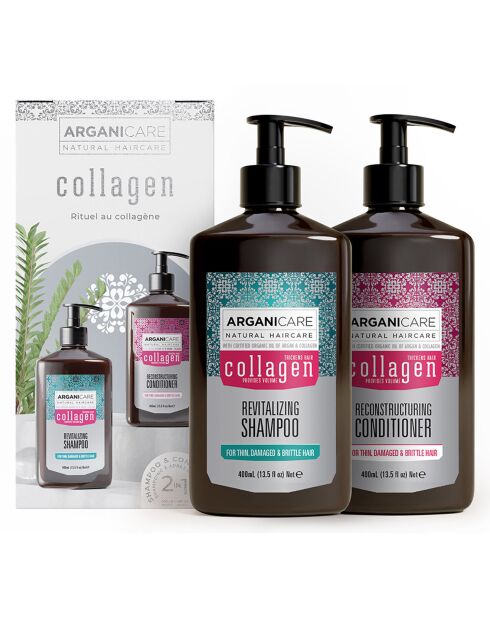 Coffret Duo Shampooing + Après-shampooing Collagène
