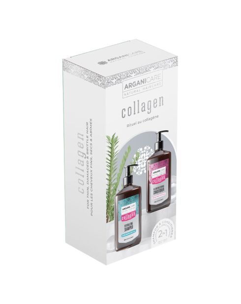 Coffret Duo Shampooing + Après-shampooing Collagène
