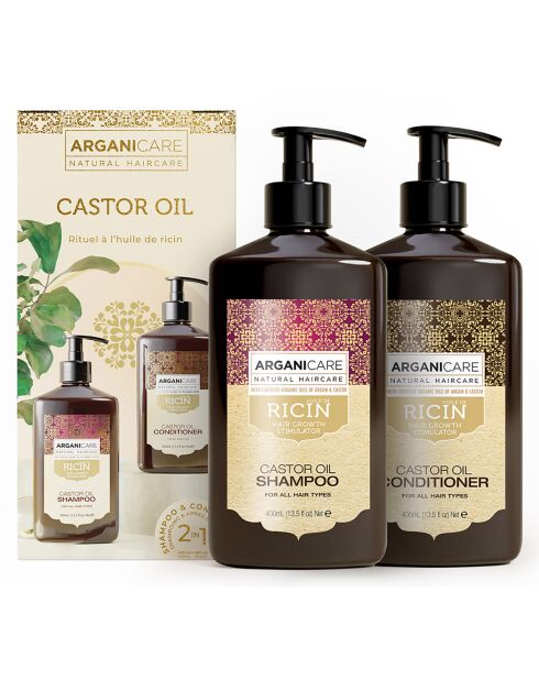 Coffret Duo Shampooing + Après-shampooing Ricin