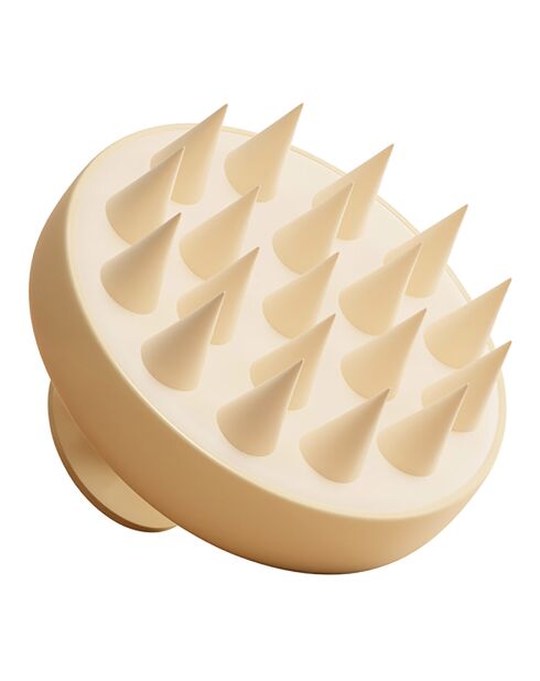 Brosse pour Shampoing Silicone beige