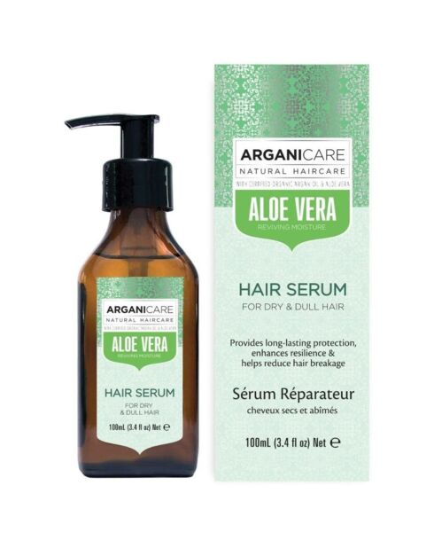 Sérum capillaire revitalisant à l'Aloe Vera pour cheveux secs et ternes - 100 ml