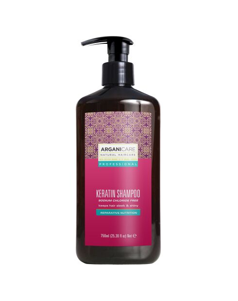 Shampoing Kératine Tous types de cheveux - 750 ml