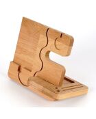 Organisateur de bureau Pho001 bois - 25x22x16 cm