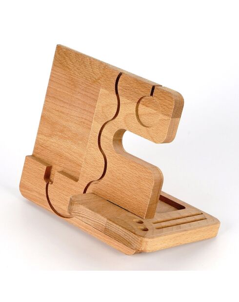 Organisateur de bureau Pho001 bois - 25x22x16 cm