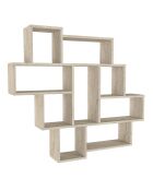 Etagère murale Parola travertin - 115.5x103.5x15 cm