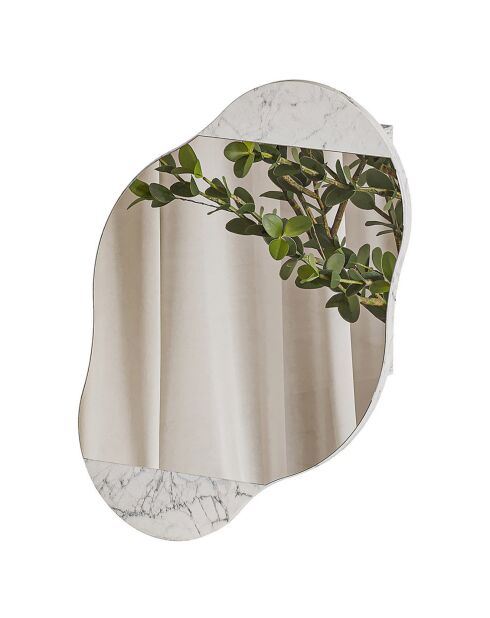 Miroir mural avec rangement Carrara carrara - 60x75x13 cm