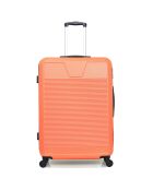 3 Valises 4 roues Selenga-C 75/65/55 cm & Vanity corail