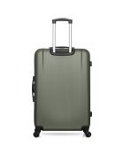 3 Valises 4 roues Coronado-C 75/65/55 cm & Vanity vert kaki