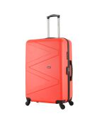 3 maletas Amazone-C de 75/65/55 cm con 4 ruedas y tocador Coral