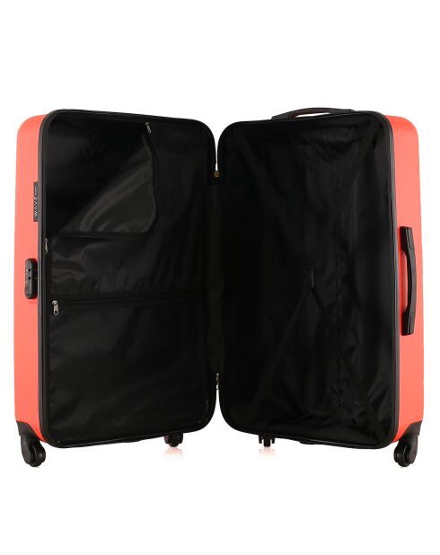 3 maletas Amazone-C de 75/65/55 cm con 4 ruedas y tocador Coral