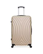 4 Allradkoffer Lagos-M 75/65/55/46 cm beige