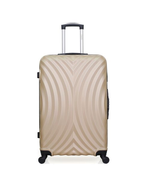 4 Allradkoffer Lagos-M 75/65/55/46 cm beige