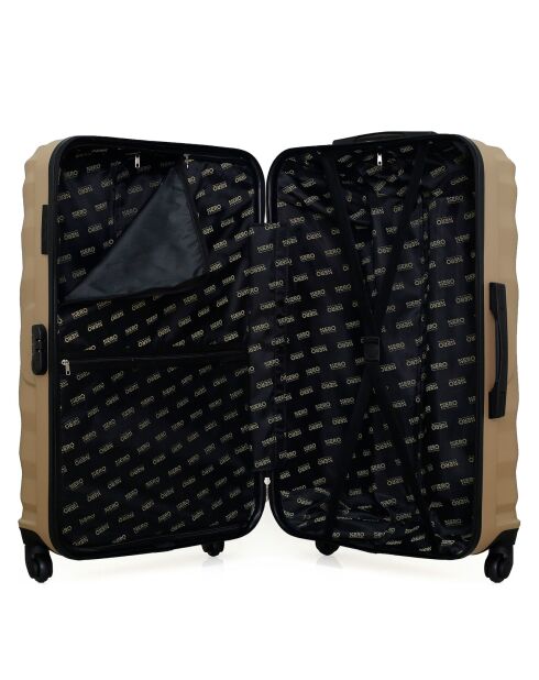 4 Allradkoffer Lagos-M 75/65/55/46 cm beige