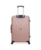 4 Allradkoffer Lagos-M 75/65/55/46 cm roségold