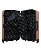 4 Allradkoffer Lagos-M 75/65/55/46 cm roségold