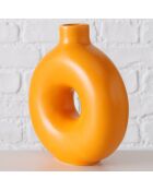 Vase Lanyo orange - 17x6.5x20 cm