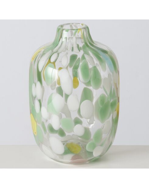 Vase Greena vert - D.16x25 cm