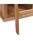 Bibliothèque ouverte échelle acacia emma marron - 100x35x240 cm