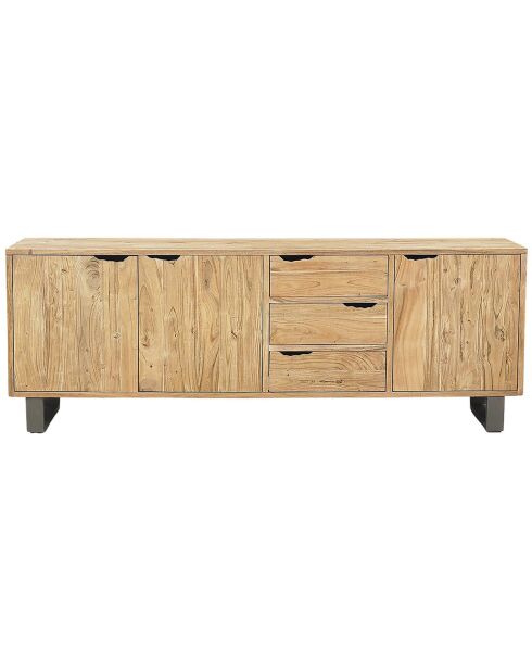 Grand buffet bois acacia forest brut - 220x45x80 cm