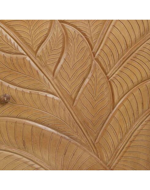 Buffet manguier 3 portes manguier floria marron - 160x42x80 cm