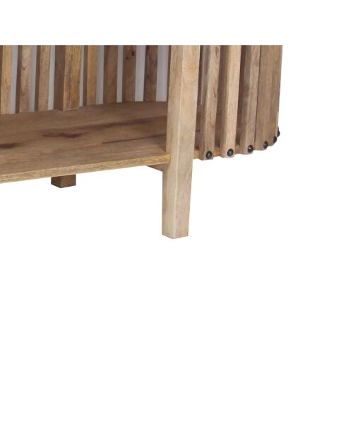 Buffet ajouré manguier boston marron - 172x45x81 cm