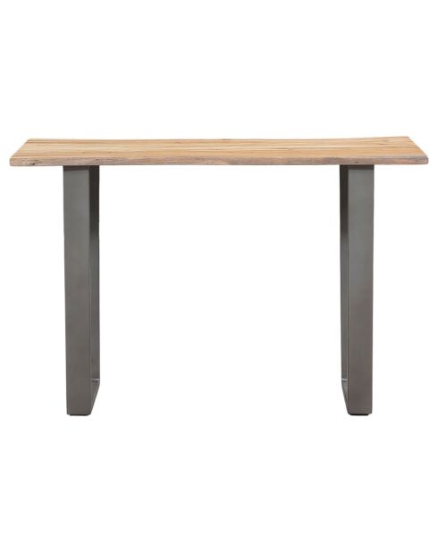 Console en bois acacia forest brut - 120x40x80 cm