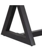 Console acacia bunting marron - 135x45x75 cm