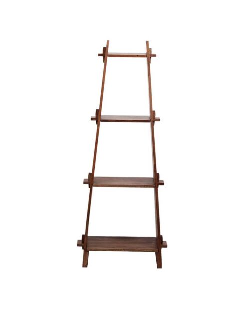 Etagère escalier marron - 48x35x137 cm