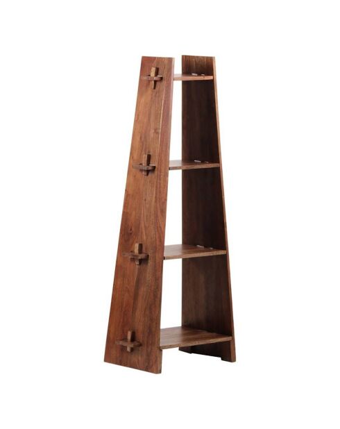 Etagère escalier marron - 48x35x137 cm
