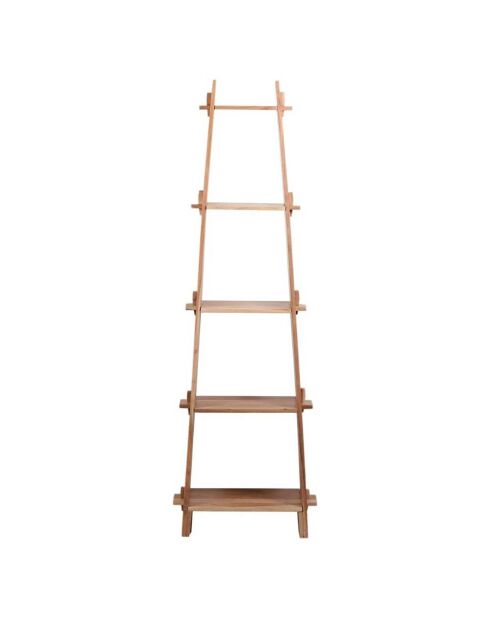 Étagère pyramide marron - 45x35x174 cm