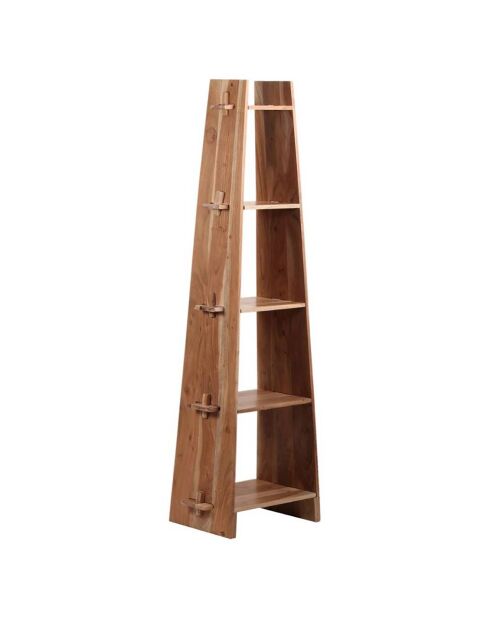Étagère pyramide marron - 45x35x174 cm