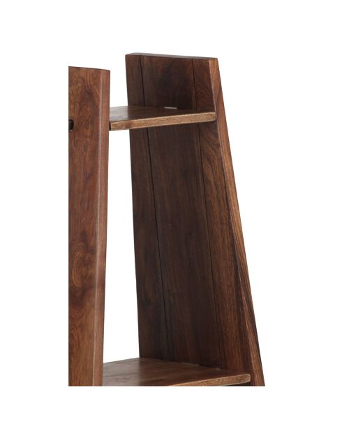 Étagère en acacia massif marron - 48x35x106 cm
