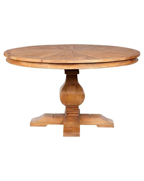 Table ronde manguier solaris naturel - 135x135x76 cm