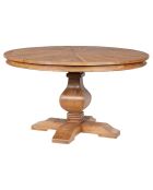 Table ronde manguier solaris naturel - 135x135x76 cm