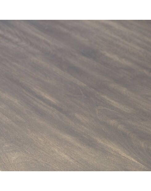Table semi haute manguier new york marron - 140x90x92 cm