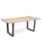 Table de repas en acacia massif forest brut - 180x90x76 cm