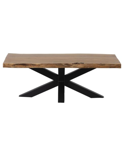 Table basse acacia bunting marron - 130x70x45 cm