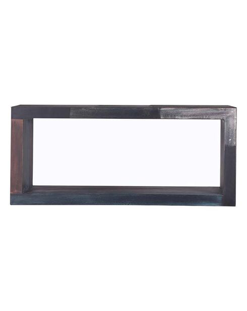 Caisson de bibliothèque manguier pushkar multicolore - 90x30x40 cm