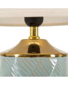 Lampe de table cape town multicolore - 14.2-30x31-30 cm