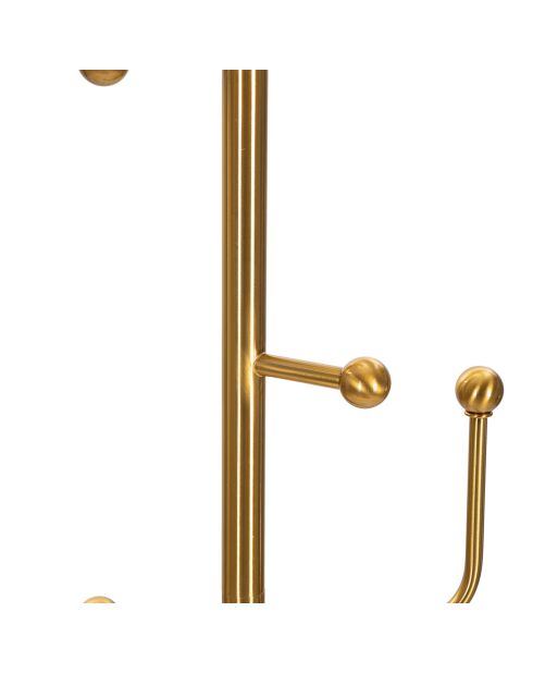 Lampadaire  doré/blanc - 52 35x35 35x22 35 cm