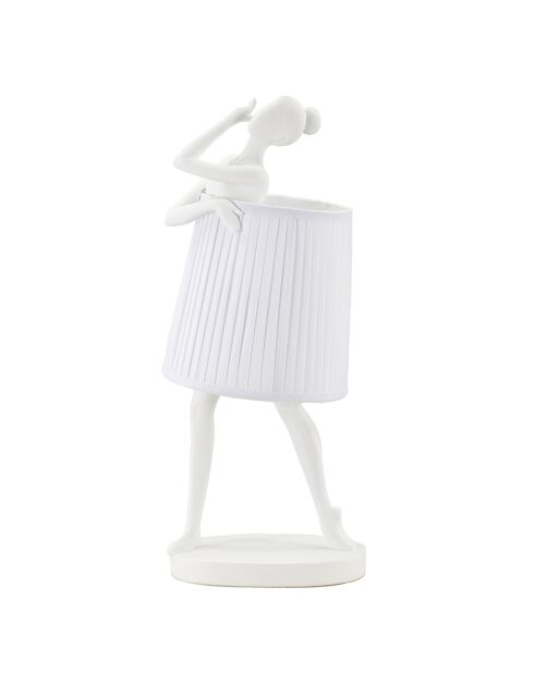 Lampe de Ballet blanche - 70.5x31x33 cm