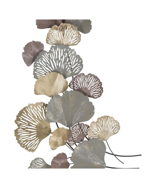 Panneau en fer Diply multicolore - 130x9x80 cm