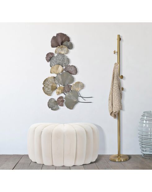 Panneau en fer Diply multicolore - 130x9x80 cm