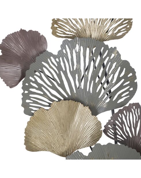 Panneau en fer Diply multicolore - 130x9x80 cm