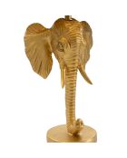 Lampe de Table Éléphant doré/noir - 21-30x15-30x44-30 cm