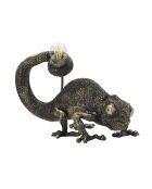 Lampe Caméléon  noir/doré - 44.2x23.7x34.2 cm