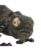 Lampe Caméléon  noir/doré - 44.2x23.7x34.2 cm