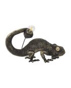 Lampe Caméléon  noir/doré - 44.2x23.7x34.2 cm