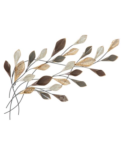 Branche de panneau de fer multicolore - 91x8x48 cm