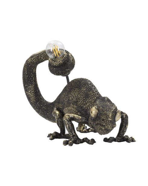 Lampe Caméléon  noir/doré - 44.2x23.7x34.2 cm